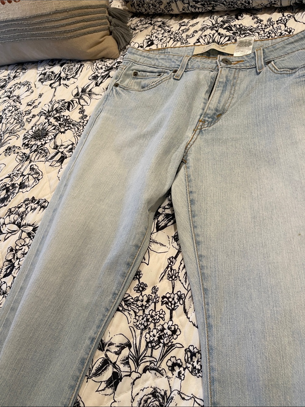 Levi's Pale Blue Straight Leg Women's Jeans